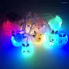 Strings LED Light String Easter Decoration Courtyard Room Window Party Pendant Halloween Decorations For Home Outdoor