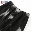 Pantalon pour hommes RainbowTouches Unisexe Tie Dye Impression High Street Hip Hop Lâche Casual Couple Cargo Droite Pantalon Esthétique Femmes et hommes 221008