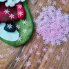 Decorações de Natal 300/600pcs 2 cm de neve artificial Confetti Fake Snow Patch Aplique para casa Navidad