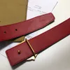 C L Cintura inferiore rossa 35 mm Prodotto in vera pelle Cintura in pelle di vitello Designer Stile coppia Adatto per donna Uomo T0P replica ufficiale Regalo premium 016