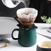 Tazze Nordico Minimalista In Ceramica Phnom Penh Mark Tazza Uomini E Donne A Casa Bere Caffè Con Coperchio Cucchiaio Ufficio Coppia Modelli