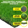 Decorative Flowers 50/100cm Artificial Grassland Faux Grass Lawn Moss Turf Rug Fake Green Carpet Mat DIY Garden Landscape Outdoor Decor