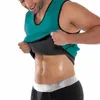 Men's Tank Tops Men Gym Neoprene Vest Sauna Ultra Thin Clothing Sleeveless Sweat Shirt Body Shaper Slimming Corset Plus Size 4XL