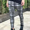 Men's Pants Terrific Sweatpants Plaid Sweat Absorption Simple Spring Men