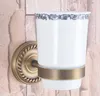 Bath Accessory Set Vintage Retro Antique Brass Bathroom Accessories Hardware Towel Bar Soap Dish Toilet Paper Holder Robe Hook Mm014