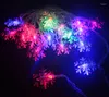 Strings 4m/20leds RGB LED String Light Fairy Lights Snowflake Garlands de Natal para Festas de Férias Decoração de Casamento