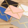 Gift Wrap 8pcs Set Colored Bronzing Western Envelope Festival Mother's Day Teacher's Card Business Office School Supply Creative