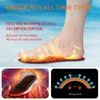 Sportsokken Winter Winter Warm Cutable Heating Insoles Ski USB Verwarmd dik licht gewicht voor wandeljacht visaccessoires