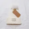 Chapéus de tricô para crianças Austrália Designer Pompon gorros meninos meninas pompons bonés de caveira gorro infantil inverno quente tricô gorro ao ar livre protetor de orelha presente