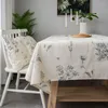 Столовая ткань katoen rechthoekige tafelkleed voor tafel hulsel de bloemen pece obrus schoorsteenmantel mesa