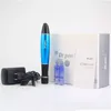 Sans fil Dr-Pen Ultima A1 avec 2 pièces 12 broches Microneedle Dermapen Rechargeable puissant méso Dr.pen Derma stylo thérapie Anti-âge