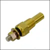 Jauge de température de l'eau 12V 1/8 Npt Capteur de température d'huile de voiture de course Eau Pqy-Tsu01 Drop Delivery 2021 Mobiles Motos Dhcarpart Dhndj