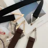 Belts 2022 Designer Women Fashion Metal Triangle Buckle Decoration Belt Ladies Elastic Waistband For Wedding Dress Overcoat