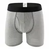 Unterhosen Lange Boxershorts für Männer Anti Wear Leg Chubby Bear Plus Size Fitness Shorts Laufunterwäsche U-förmig