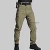 Vestes de chasse Veste de randonnée extérieure waterrpoof pantalon tactique thermique Camouflage de camouflage softhellwear