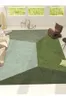 Tapijten eenvoudige verse groene woonkamer decoratie tapijtstudie lounge tapijt tapijten huisdecor bank beursmat anti-slip bed tapijten voor slaapkamer