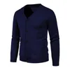 Männer Pullover 2022 Herren Mode Strickjacke Pullover Einfarbig Taschen Warme Ropa De Hombre Mäntel Tops Jacken