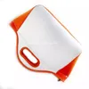 Reusable Sublimation Blanks Neoprene Lunch Bag Carry Case Durable Waterproof Washable Insulated Travel Picnic Bags Handbags Tote With Zipper For Adults Kids