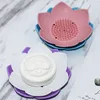 Silicone Soap Dish 3D Mini Flower Shape Soaps Holder Non Slip Home Bathroom Articles Multi Color 2 3zb Ckk5182507