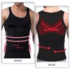 Shapers de corps pour hommes Sauna Sweat Vest Shaper pour hommes Taille Entraîneur Fermeture à glissière Néoprène Costume Débardeur Entraînement Perte de poids Sangle réglable