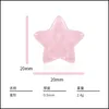 Stone 20mm Random Color Mini Star Statue Natural Stone Carving Home Decoration Crystal Polishing Gem Drop Delivery 2022 Jewelry Bdesyb Dhuwt