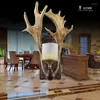 Wall Lamp 2022 Creative Antlers Villa Living Room Bedroom Background Cafe Special Offer European Chinese Restaurant Lighting