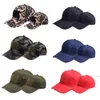 Baseball Caps Embroidered Flag Parent-Child Ponytail Cap Leopard Print Camouflage Ball Caps Summer Sunscreen Monogram Sunshade Hat RRB16164
