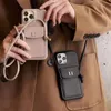 Women Designer Phone Cases Fashion Brand Luxury iPhone Cover Classic New Chain Handbag Case Card Pocket For iPhone11 12 13Pro ProM9867983