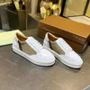 Tasarımcı Çizgili Vintage Sneakers Ev Rahat Ayakkabılar Kadın Erkek Eğitmenler Kontrol Pamuk Ayakkabı Lüks Bağcıklı Platform Sneaker Ekose Boyut 38-45 Kutulu