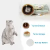 Camas para gatos, muebles, cama, túnel, tubo extraíble plegable, juguetes interactivos para mascotas con bolas de felpa para cachorros, suministros 221010