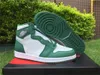 Shoes Basketball Men Basketball 1 High OG Gorge Green Sneakers Metallic Silver White Athletic 1S Lost & Found Volts Gold Starfish Retro Sports