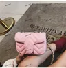 Baby Girls Handbags PU Letter Children Metal Single Shoulder Bag Fashion Kids Messenger Bag Girl Designer Mini Bags