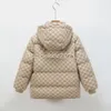 Çocuklar Down Coat Bebek Bebek Boy Kış Koğuşlu Parka% 90 Ördek Aşağı Orta Uzunluk Ceket Palto Kids Giyim