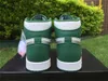 Shoes Basketball Men Basketball 1 High OG Gorge Green Sneakers Metallic Silver White Athletic 1S Lost & Found Volts Gold Starfish Retro Sports