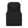 Lun Mens Veste Gitre de haute qualité Collier Black Fashion Fashion Luxury Designer Men's Down Veste