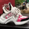 Luksusowe kobiety Wygodne buty swobodne buty Sneaker Lace Up Low Top Sneakers Luksusowy projektant i super jakość z pudełkiem 35-41