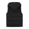 Lun Mens Veste Gitre de haute qualité Collier Black Fashion Fashion Luxury Designer Men's Down Veste