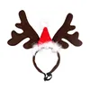 Dog Apparel Pet headwear Elk jewelry Dogs headwear Christmas funny holiday supplies Prom dress