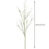 Decorative Flowers 1pc Fake Branches Simulation Plant Artificial Emulation Withered White Iron Wire Decorate Wedding Party Home Decoration