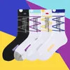 Chaussettes pour hommes Crew Cotton Sport Hommes Femmes Street Style Sneaker Designer Hip Hop Sock Skateboard Basketball Cyclisme Calcetines