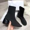 Maison Tabi Ankle Boots Designer Four Stitches Decortique Boot Leather Fashion Women Margiela Booties Storlek 35-40