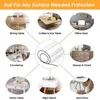 Table Cloth Transparent PVC Tableclotare Waterproof Oilproof Kitchen Dining Cover Soft Glass 1.0mm