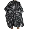 Tabliers de coupe de cheveux Cape Pro Salon de coiffure coiffeur robe en tissu barbier noir imperméable tablier de coiffeur coupe de cheveux Capes HZ5