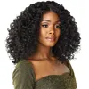 Synthetic Wigs New small curly wig female long curly hair chemical fiber wig medium gradient rose net chemical fiber headband 221010