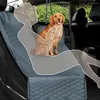 Hundbilsäte täcker täckmadrasser vattentät husdjur transport valp bärare backseat skydd matta hammock för små stora hundar