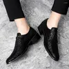 Kleid Schuhe Turnschuhe Mann Luxus Casual Leder Männer Mode Sommer Für männer Mokassins Trend Schwarz Streetwear Stilvolle