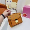 Hip MM Print Designer Bag Women Shoulder CrossBody Bags Leather Luxurys HandBags Stitching Color Handbag Female Tote Bag Purse 220829/0920