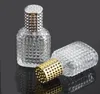 New Style Pineapple Portable Glass Perfume Bottle With Spray Empty Atomizer Refillable Bottles 30ml 50ml SN324