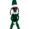 Dekoracyjne figurki Spy on Bent Toys Christmas Elf Spirit Doll Home ozdoby z żywicy Festival Party Decor Snoop on A Stoop