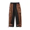 Männer Hosen Mann Casual Harem Cord Elastische Taille Patchwork Oversize Hosen Frau Vintage Koreanische Streetwear 221010